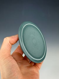 Image 4 of No. 37 | Teal Porcelain Cup & Saucer  