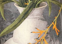 Image 3 of Hawk-feet in bloom · Riso Print