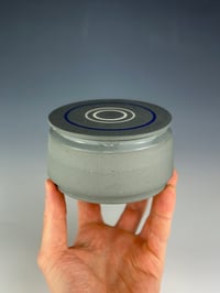 Image 2 of No. 41 | Black Porcelain Lidded Jar 