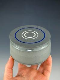 Image 1 of No. 41 | Black Porcelain Lidded Jar 