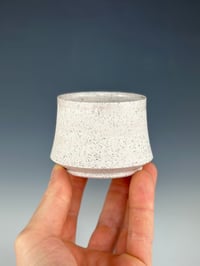 Image 1 of No. 43 | Marbled White and Pink Espresso Cup 