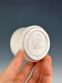 Image 3 of No. 45 | Marbled White and Pink Espresso Cup 