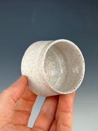 Image 2 of No. 45 | Marbled White and Pink Espresso Cup 