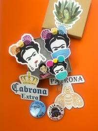 Image 1 of Proud Latina Mom Mini Gift Box for activist, Feminist Mothers. Regalo para Mamas Chingonas