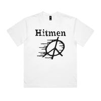 HITMEN 'PEACE LOGO' WHITE