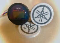 Custom Gauge Cover for Round Digital Yamaha, Mercury, Honda, Suzuki Gauges