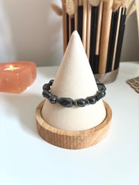 BRACELET MAGNÉTIQUE HÉMATITE 