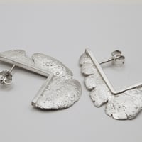 Image 4 of Sterling silver Medusa Earrings