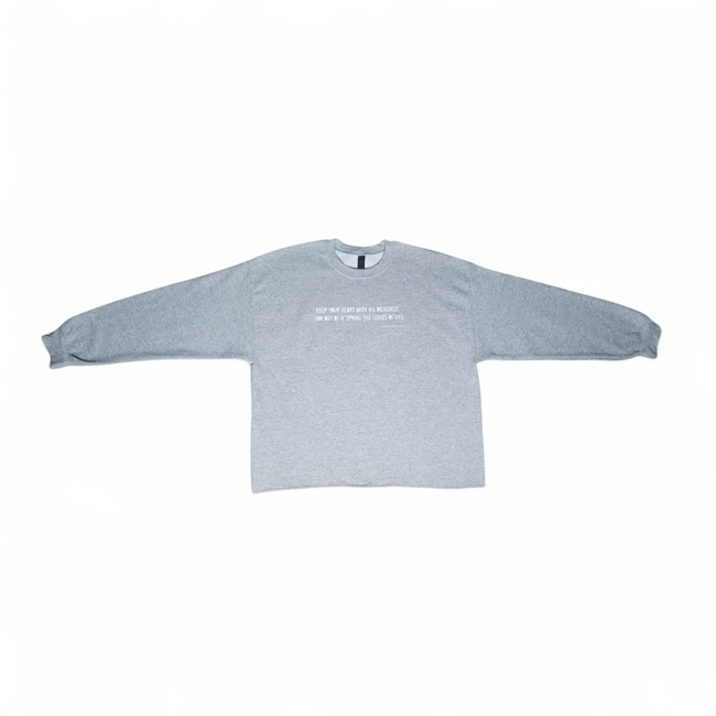Good Heart Sweater | Grey