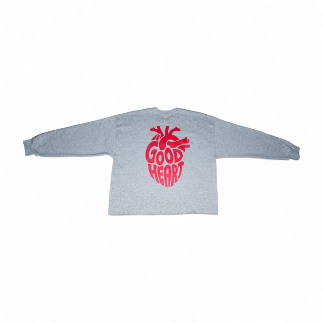 Good Heart Sweater | Grey