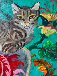 Image 4 of Three Cats on a chair