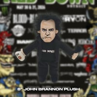 Image 1 of 2026 John Brannon | Negative Approach TD 8" plushie