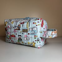 Image 1 of Large Makeup Bag Organizer