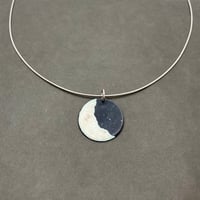 Image 2 of Pale Crescent Moon Pendant