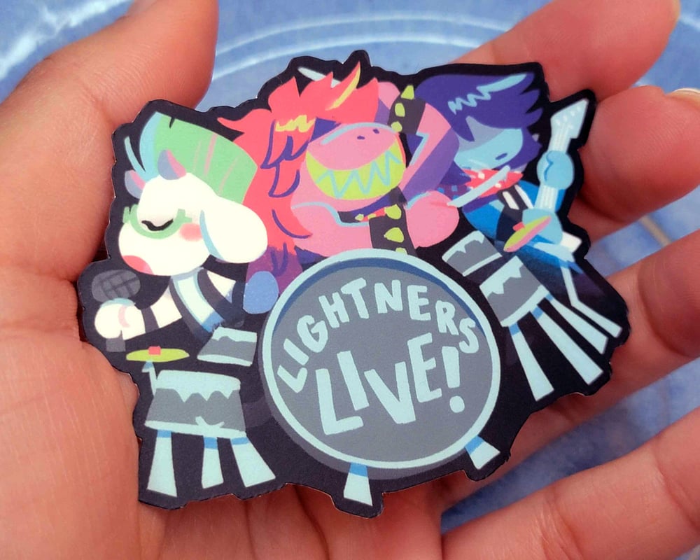 Image of Lightners Live! Sticker