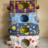 Image 1 of Handmade Quilted Wipes & Diapers Bag | Baby Essentials Organizer