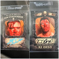 Image 1 of Double Autographed I Quit Match Card