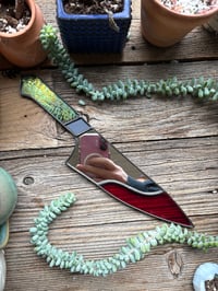 Image 1 of Dark Purple Iridized Stabber