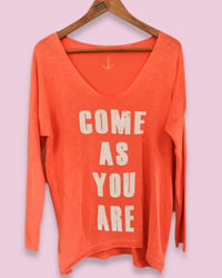 Image 2 of COME AS YOU ARE  ¥ HANDBEDRUCKT ¥ EINZELSTÜCK ¥ IBIZA 