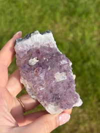 Image 1 of Amethyst x Calcite Cluster #1