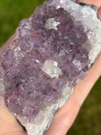 Image 4 of Amethyst x Calcite Cluster #1