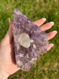 Image 1 of Amethyst x Calcite Cluster #2