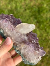 Image 3 of Amethyst x Calcite Cluster #2
