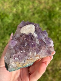 Image 4 of Amethyst x Calcite Cluster #2