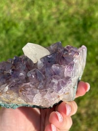 Image 5 of Amethyst x Calcite Cluster #2