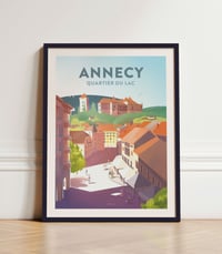 Image 2 of Affiche Fine Art - Annecy - Vieille -ville
