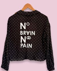 Image 4 of POLKA DOTS ⛧°。  VINTAGE BLUSE ⛧°X  ⛧°IBIZA  ⛧°。HEMD ⛧°。