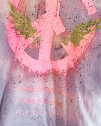 Image 3 of PEACE HANDGEFÄRBT ✘  HEMDKLEID ✘ IBIZA PRINT  ✘ VINTAGE  ✘ UPCYCLED 1