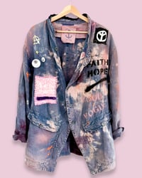 Image 3 of SNAKE ✘ HANDGEFÄRBT ✘ HEMDKLEID ✘ IBIZA PRINT  ✘ VINTAGE  ✘ UPCYCLED 1 1
