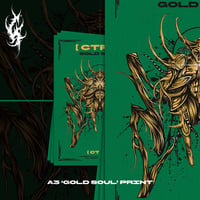 Image 2 of A3 'GOLD SOUL' ART PRINT