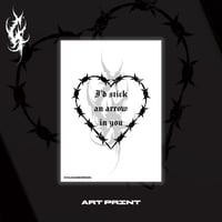 Image 1 of A5 'ARROW' ART PRINT
