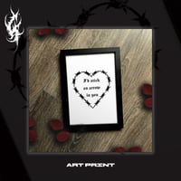 Image 2 of A5 'ARROW' ART PRINT
