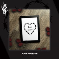 Image 2 of A5 'LOVE' ART PRINT