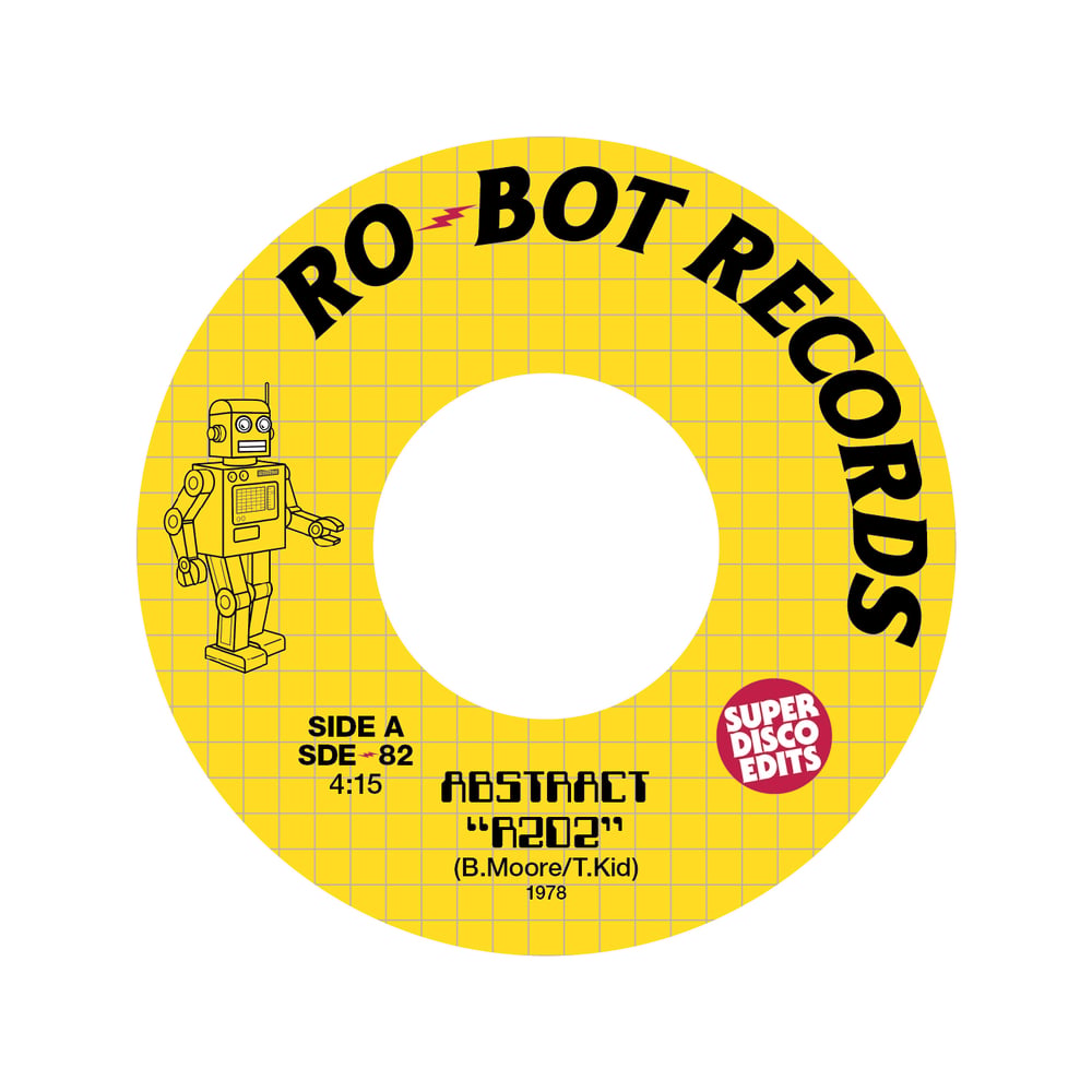 Abstract "R2D2" Ro-Bot Records 45rpm 