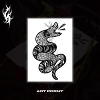 Image 1 of A5 'MECH SNAKE' ART PRINT