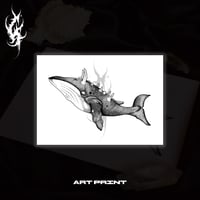 Image 1 of A5 'PREHISTORIC' ART PRINT