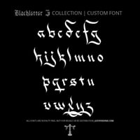 Image 3 of Rattus Bastarda (1 style) - Custom Font