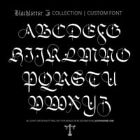 Image 2 of Rattus Bastarda (1 style) - Custom Font
