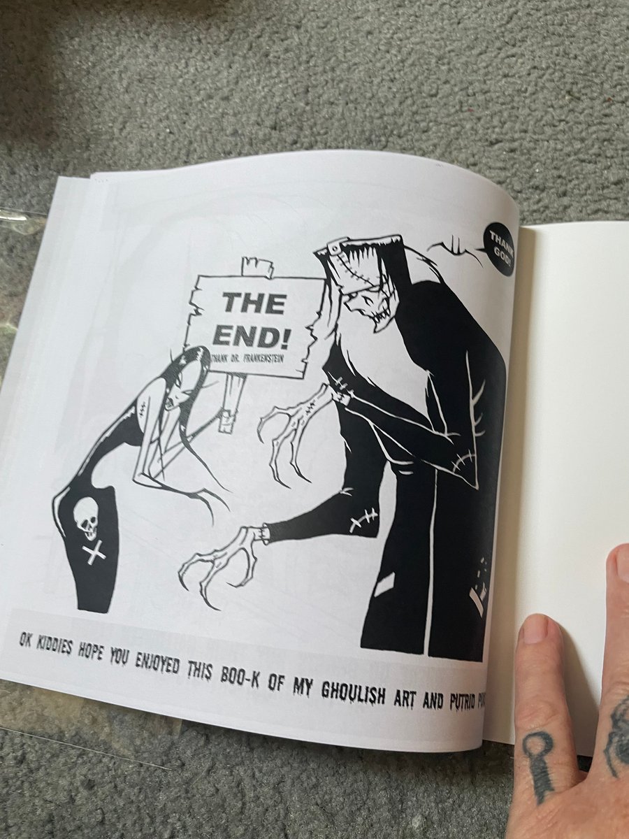 Image of New 48 page MONSTER JOKE BOOK - signed by me 