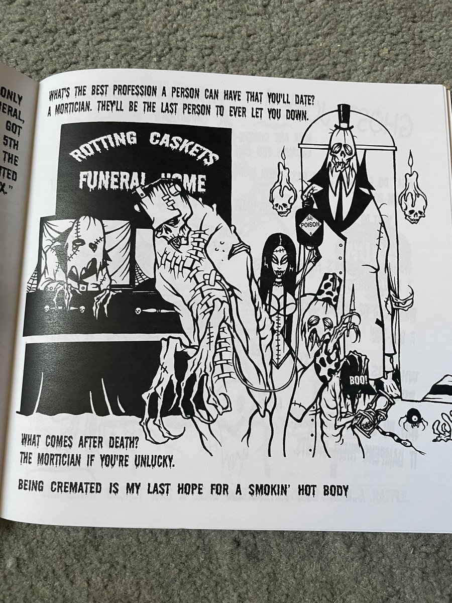 Image of New 48 page MONSTER JOKE BOOK - signed by me 