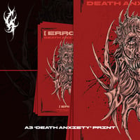 Image 2 of A3 'DEATH ANXIETY' ART PRINT