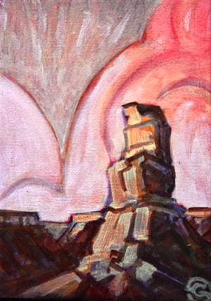 The Recess Gallery, Glen Shoemaker "Solitary Witness"