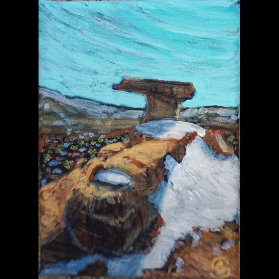 The Recess Gallery, Glen Shoemaker "Sand Canyon Sentinel"