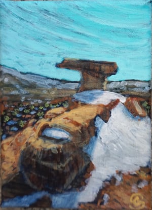The Recess Gallery, Glen Shoemaker "Sand Canyon Sentinel"