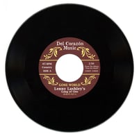 Image 2 of Lenny Lashley's Gang Of One "Gone World" / "Hate Anymore" (45) w/ Download Card & Juke Tab!