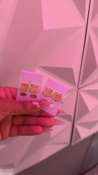 Image 1 of Hello Kitty Earring Studs